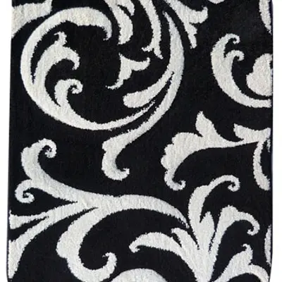 Килим з художньою стрижкою Curlex BLACK 2982E
