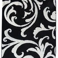 Килим з художньою стрижкою Curlex BLACK 2982E