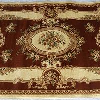 Килим хітсет з невисоким щільним ворсом Luxia BROWN 4283A