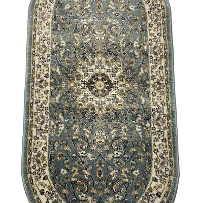 Килим хітсет з невисоким щільним ворсом Luxia BLUE 9473A