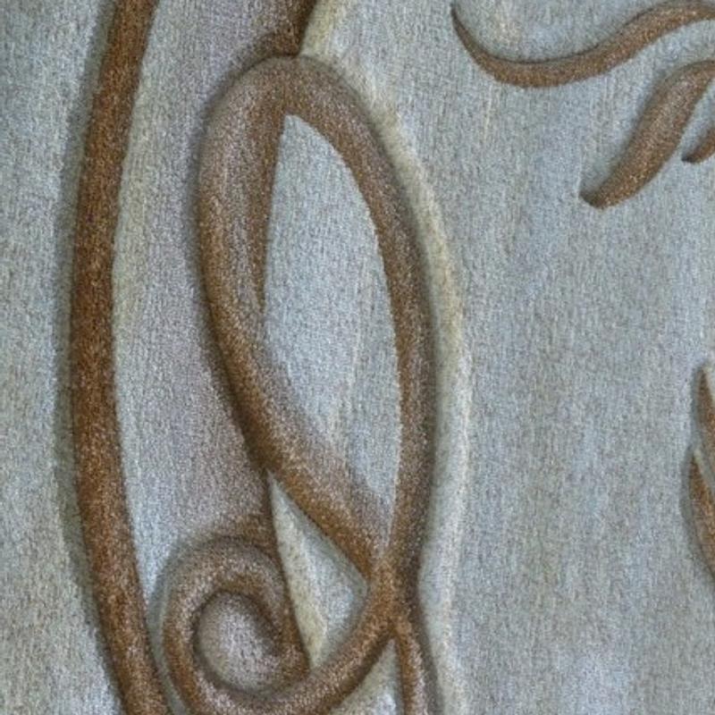 Килим високощільний з художественной стрижкой Elara Cream 7045A