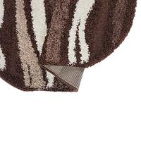 Ворсистий килимок Plush Loop DARK BROWN 8014A