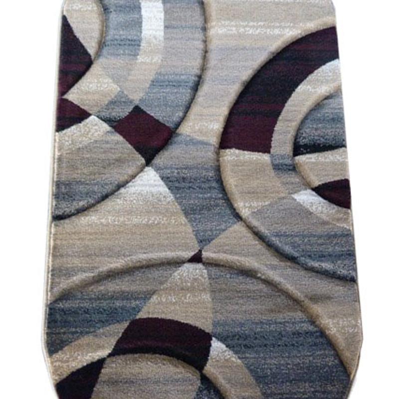 Килим з художньою стрижкою Curlex Pro DARK BEIGE 4332A