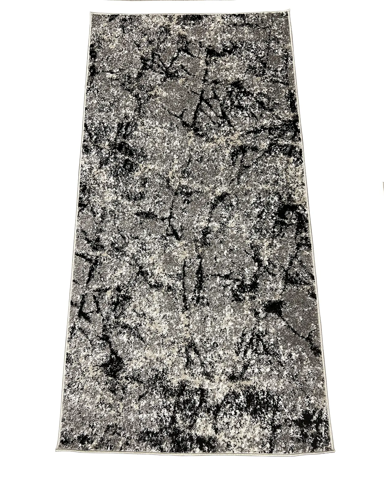 Килим фризе з невисоким ворсом Lumis Gray/Beige 02624B