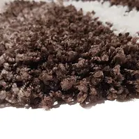 Пухнастий килим Plumis Lux DARK BROWN 7368A