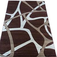Килим з художньою стрижкою Curlex Brown 1694A