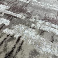 Килим з невисоким ворсом Vortex Бежевий з коричневим 2701B A.KAHVE / KREM