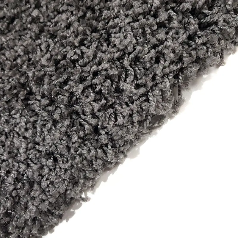 Пухнастий килим Plumis Lux Gray 6365A