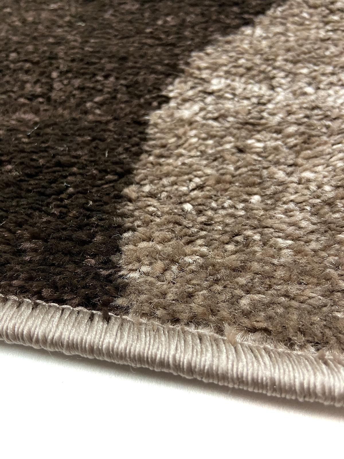 Килим фризе з невисоким ворсом Macio Beige 02577A