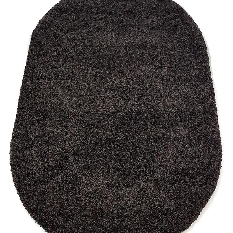 Ворсистий килимок Plush Loop DARK BROWN A361C