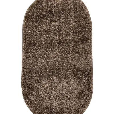 Пухнастий килим Plumeria brown 12500/90