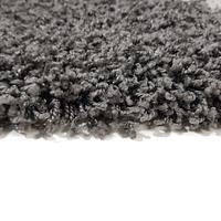 Пухнастий килим Plumis Lux Gray 7368A