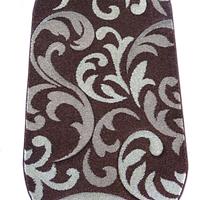Килим з художньою стрижкою Curlex BROWN 4397A