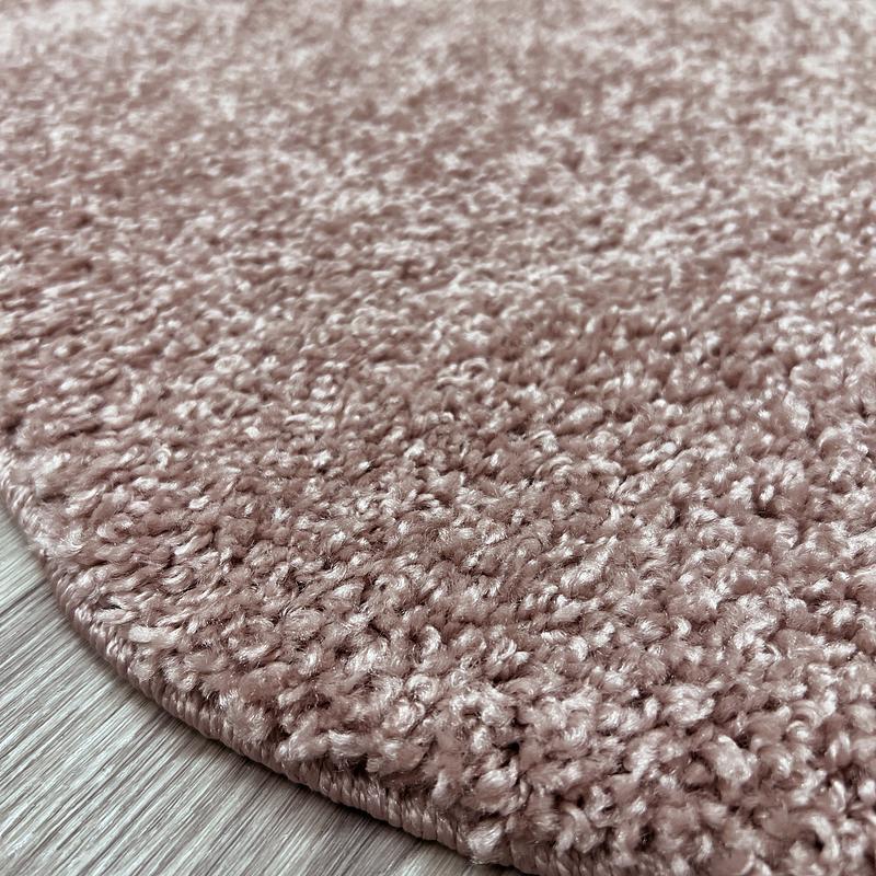Пухнастий килим Plumeria pink 12500/75