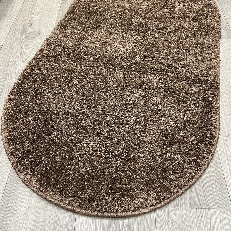 Пухнастий килим Plumeria brown 12500/90