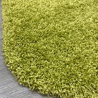 Пухнастий килим Plumis Lux LIGHT GREEN 6365A