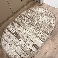 Килим з комбінованим ворсом и термоусадкой Glacia BEIGE 03648A