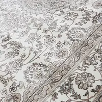 Класичний килим з поліестеру Argentum WHITE 4260D