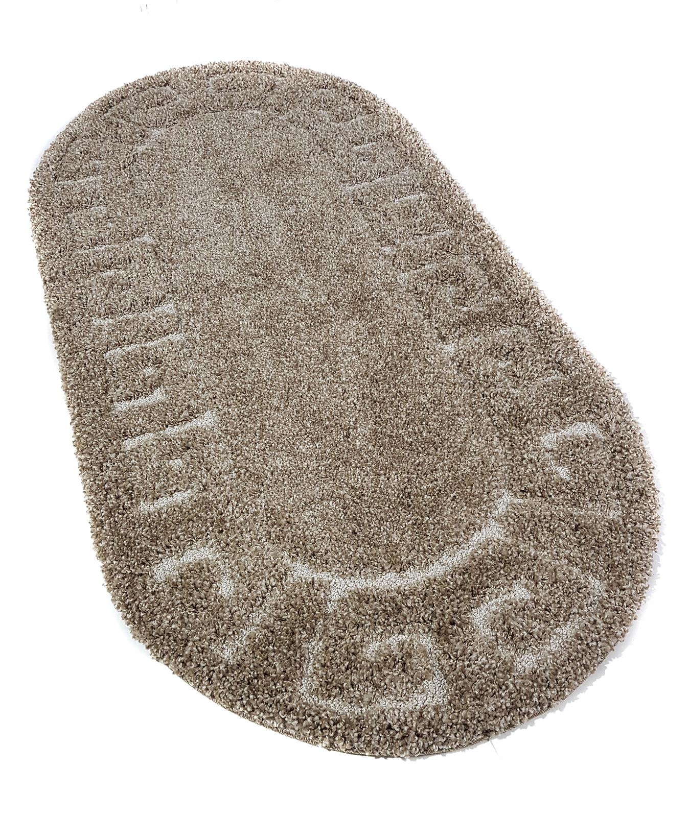 Ворсистий килимок Plush Loop BEIGE A361D