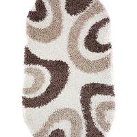 Пухнастий килим Plumis Lux cream 6352A