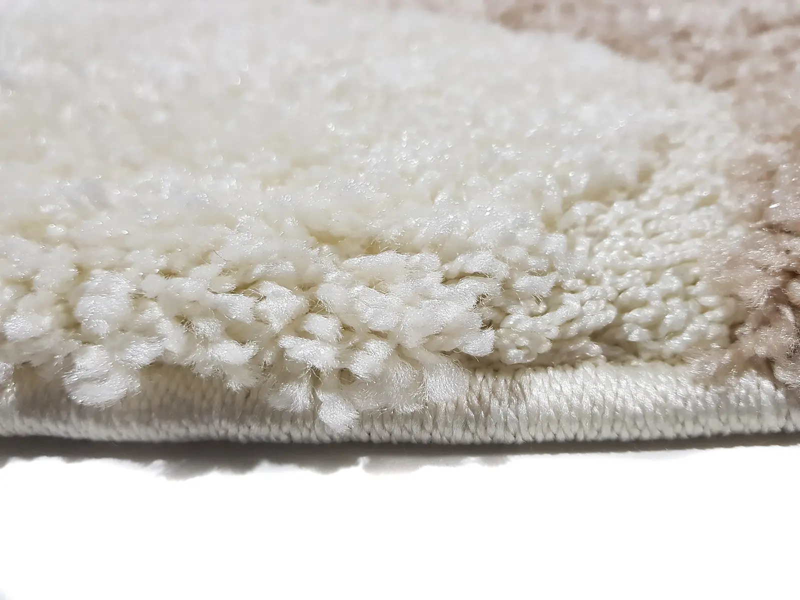 Ворсистий килимок Plush Loop Cream 8254B
