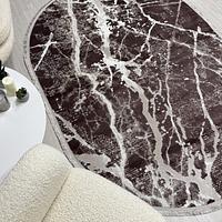 Килим з невисоким ворсом Vortex Коричневий 4640A A.KAHVE / KAHVE