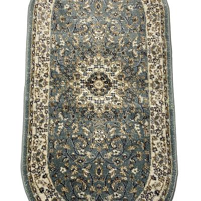Килим хітсет з невисоким щільним ворсом Luxia BLUE 9473A