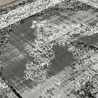 Килим з невисоким ворсом Vortex Білий з сірим 4640A K.GRI / KEMİK