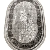 Килим з комбінованим ворсом и термоусадкой Glacia Gray 03977A