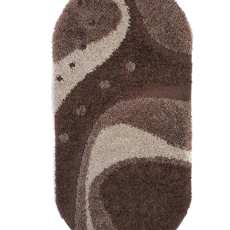 Пухнастий килим Vortax Plush Loop DARK BROWN 7641A