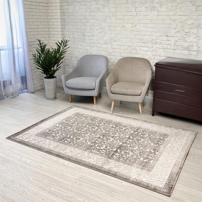 Натуральний Килим Velura Sound L198B WHITE