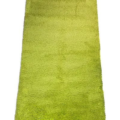 Пухнастий килим Plumis Lux LIGHT GREEN 6365A