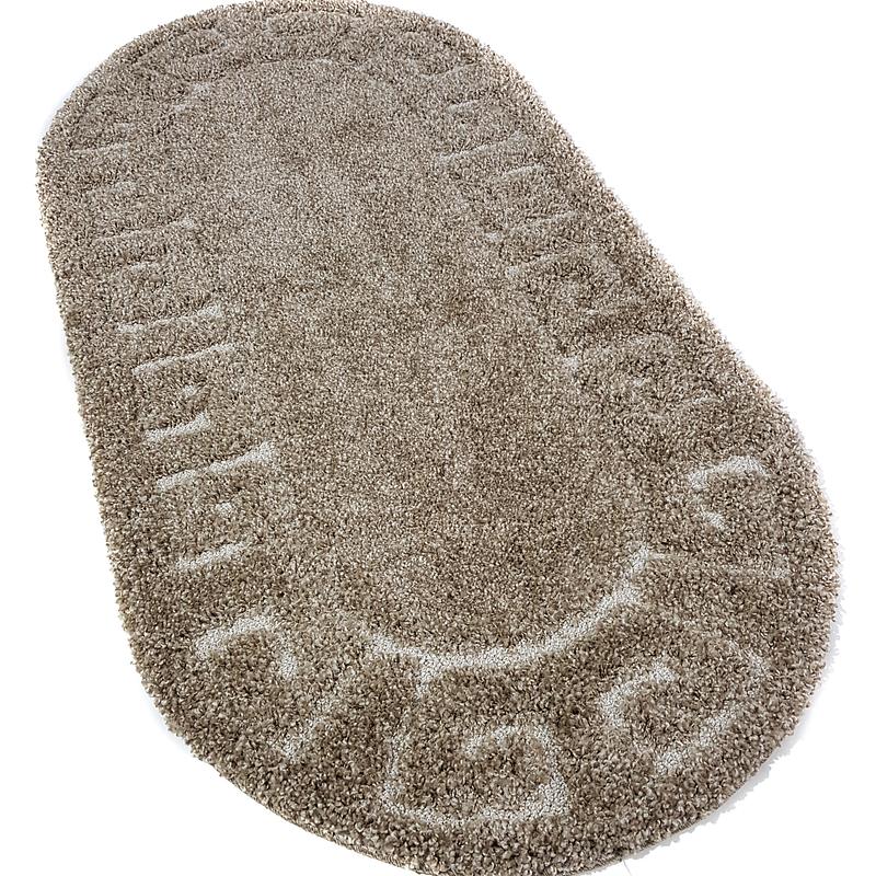 Ворсистий килимок Plush Loop BEIGE A361D