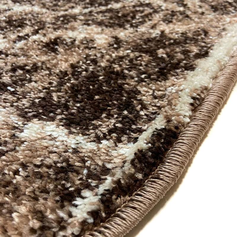Килим фризе з невисоким ворсом Macio Beige 02624А