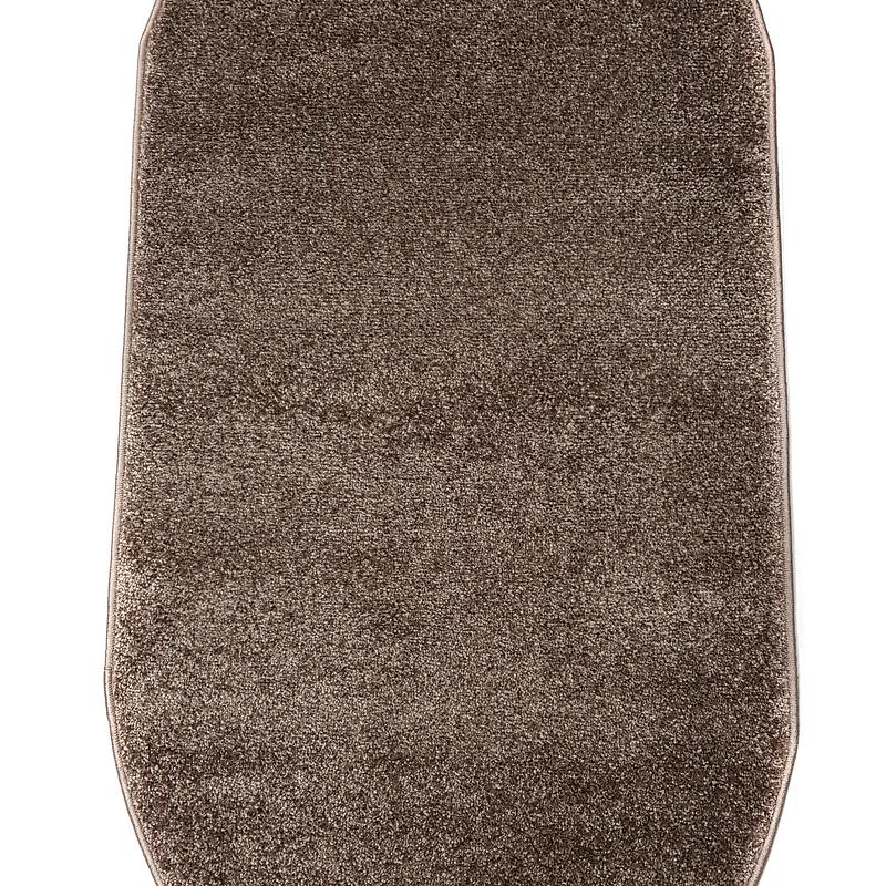 М'який килим з невисоким ворсом Однотонний Suavis Pro BROWN / BROWN 3849A