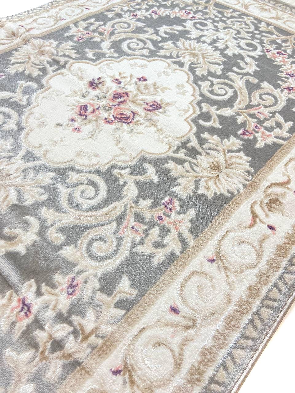 Класичний килим Flora Gray P659B