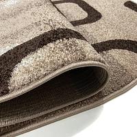 Килим фризе з невисоким ворсом Macio Beige 02574D
