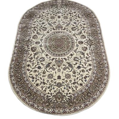 Класичний килим з іранським дизайном Persa Star cream 3419H