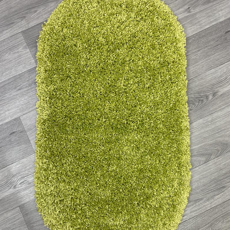 Пухнастий килим Plumis Lux LIGHT GREEN 6365A