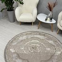 Килим з комбінованим ворсом и термоусадкой Glacia BEIGE 08352A