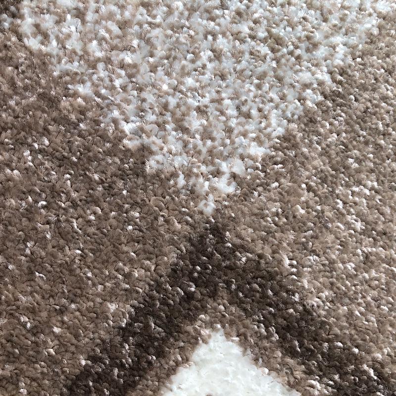 Килим фризе з невисоким ворсом Macio бежевий Beige 02664A