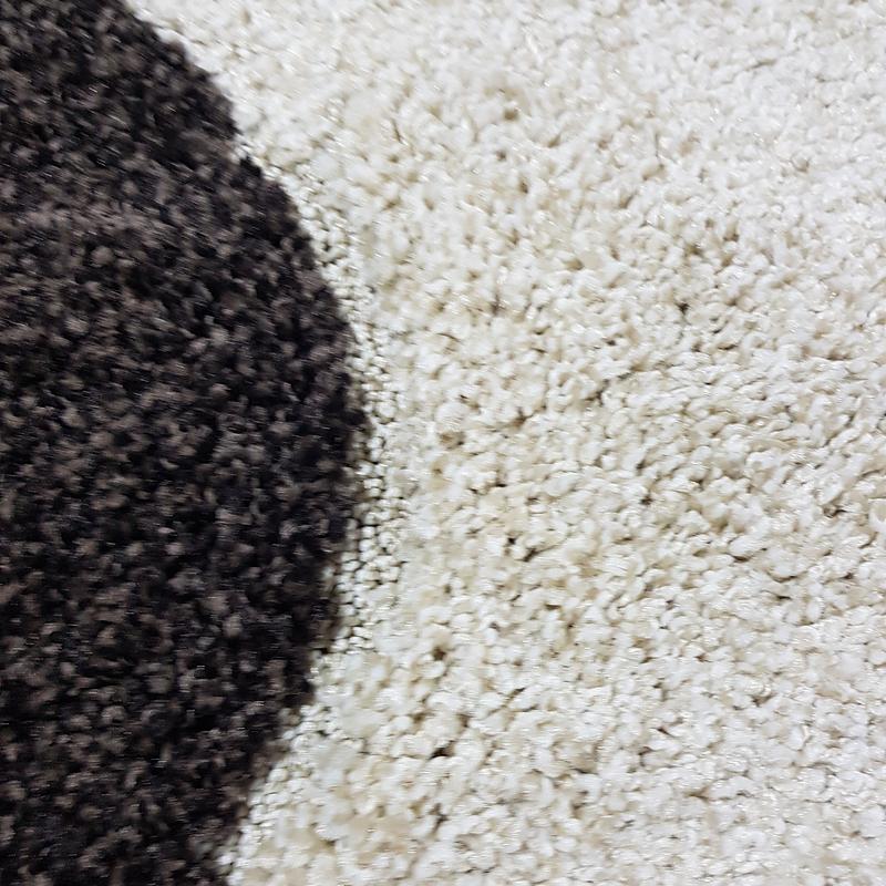 Ворсистий килимок Plush Loop DARK BROWN 8254A