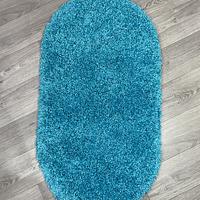 Пухнастий килим Plumis Lux BLUE 6365A