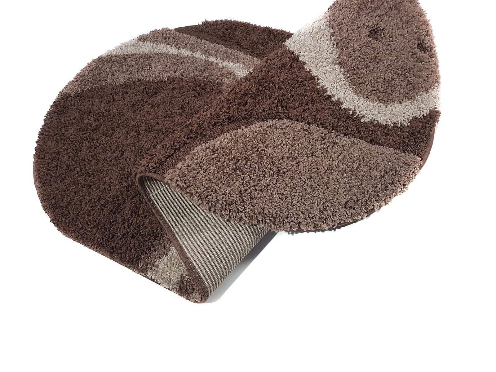 Пухнастий килим Vortax Plush Loop DARK BROWN 7641A