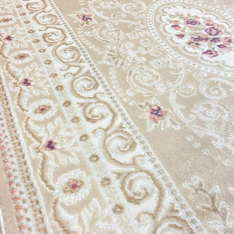 Класичний килим Flora Beige P658B