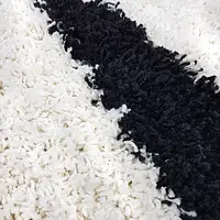 Пухнастий килим Plumis Lux WHITE 7368В