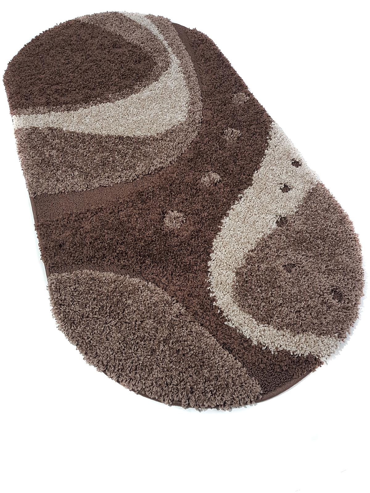 Пухнастий килим Vortax Plush Loop DARK BROWN 7641A