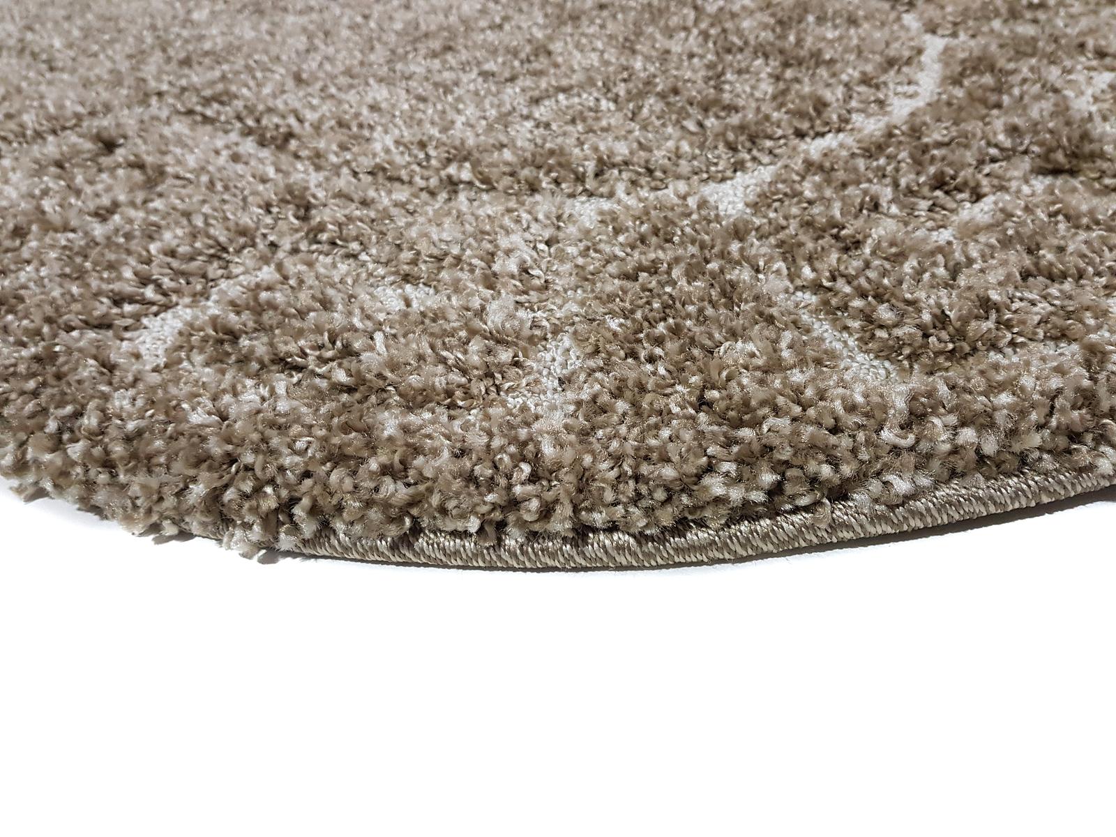 Ворсистий килимок Plush Loop BEIGE A361D
