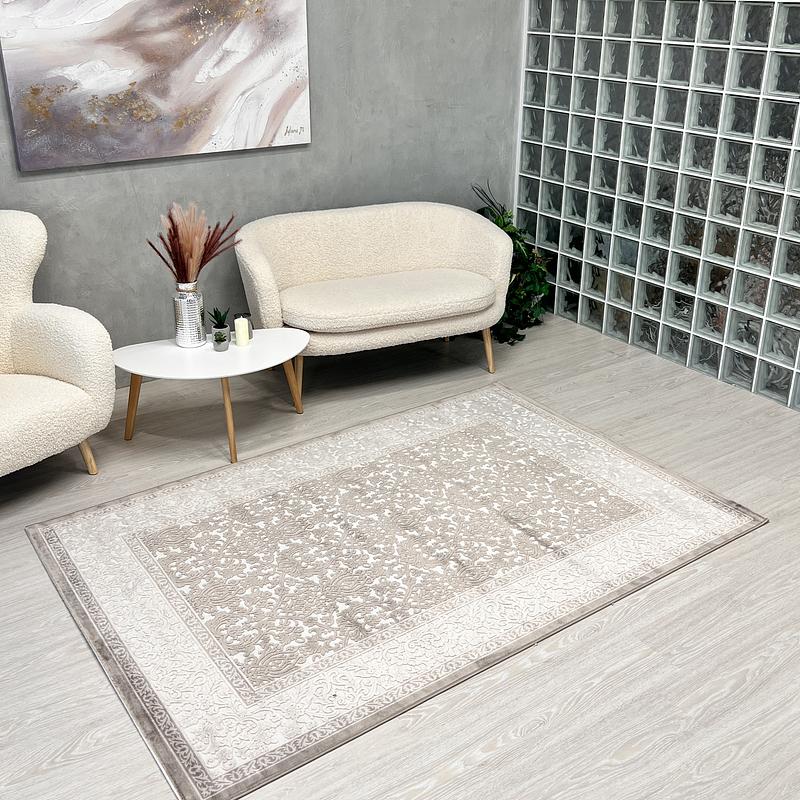 Натуральний Килим Velura Sound L198B WHITE