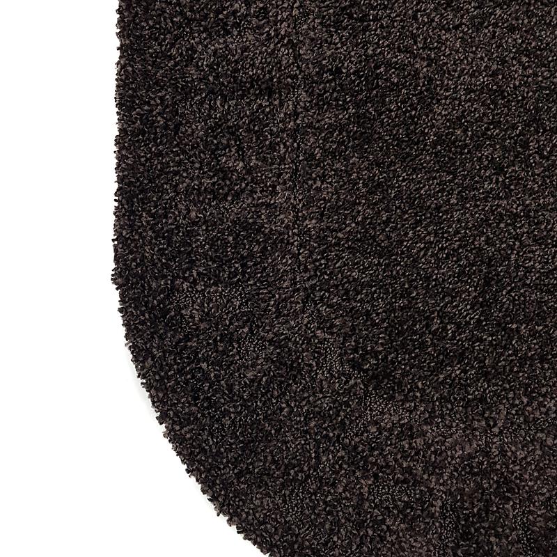 Ворсистий килимок Plush Loop DARK BROWN A361C